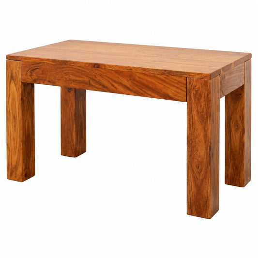 Oxford Sitzbank aus Akazienholz, hellbraun, 80x35x45 cm