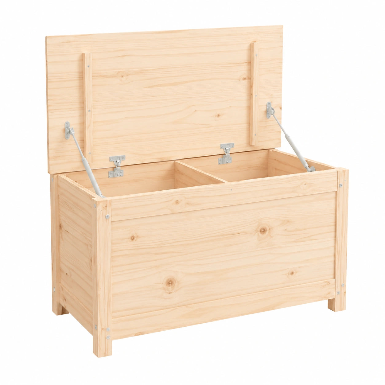 Massivholz Kiefer Sitzbank für Küche und Esszimmer, 80x41x77 cm